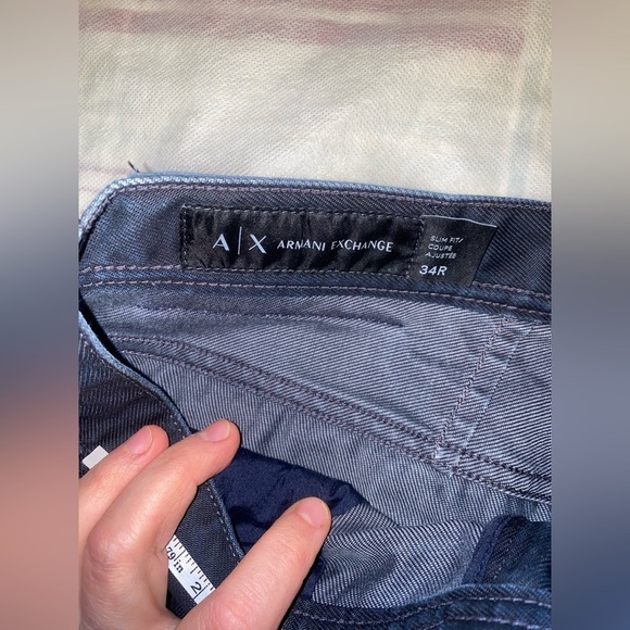 Men's Black Jeans. Armani Exchange - Picture 5 of 8